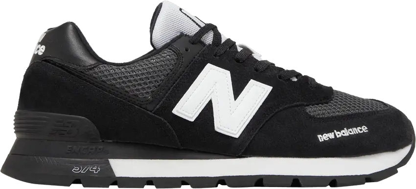  New Balance 574 Rugged &#039;Black White&#039;