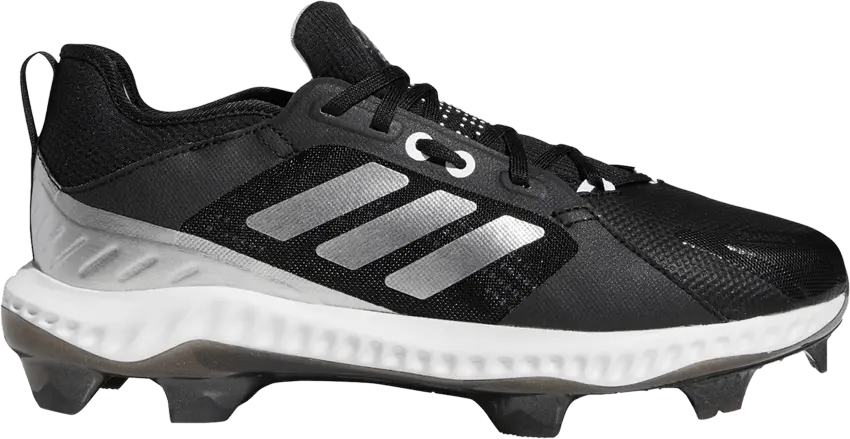  Adidas Wmns PureHustle TPU &#039;Black Silver Metallic&#039;