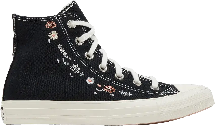  Converse Chuck Taylor All-Star Hi Embroidered Floral (Women&#039;s)