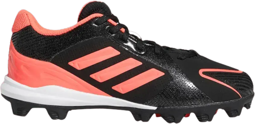  Adidas Wmns PureHustle &#039;Black Signal Pink&#039;