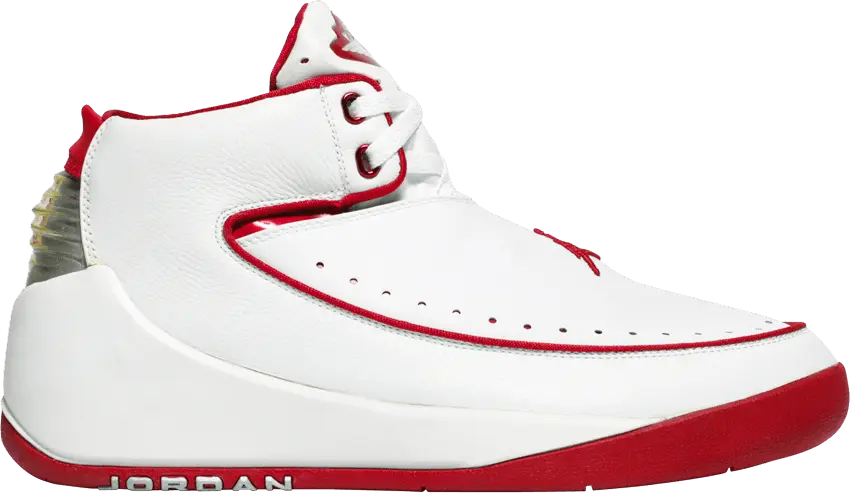 Jordan Nu Retro 2 White Varsity Red