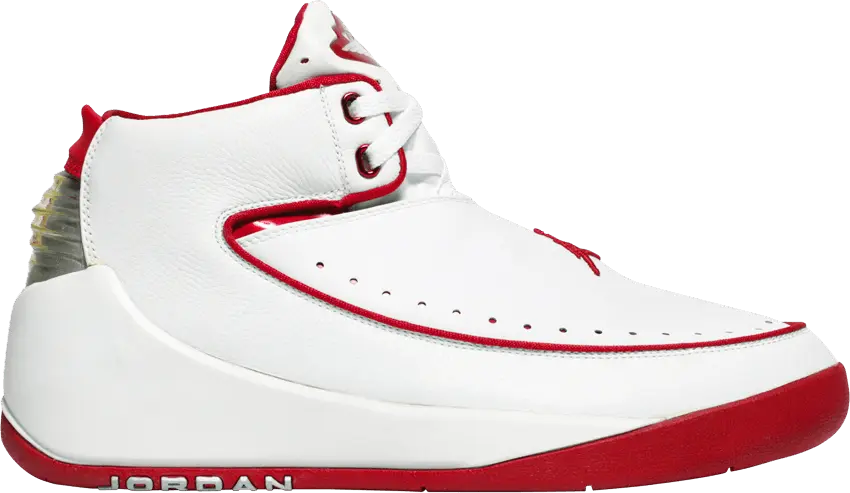  Jordan Nu Retro 2 White Varsity Red