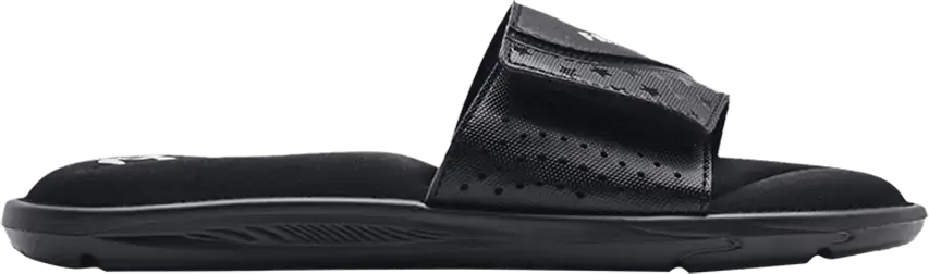 Under Armour Ignite Freedom Slide &#039;Black White&#039;