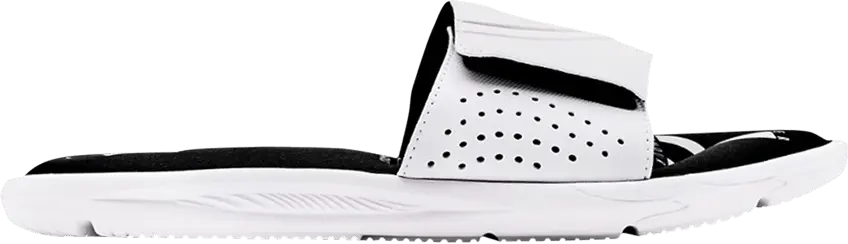  Under Armour Ignite 6 Graphic Strap Slide &#039;White&#039;