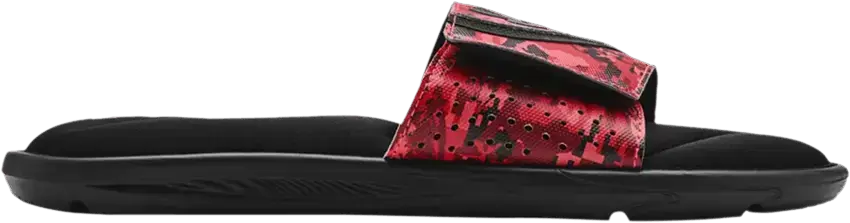  Under Armour Ignite 6 Graphic Strap Slide &#039;Black Beta Camo&#039;