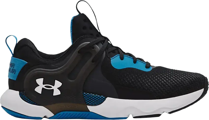  Under Armour HOVR Apex 3 &#039;Black Radar Blue&#039;