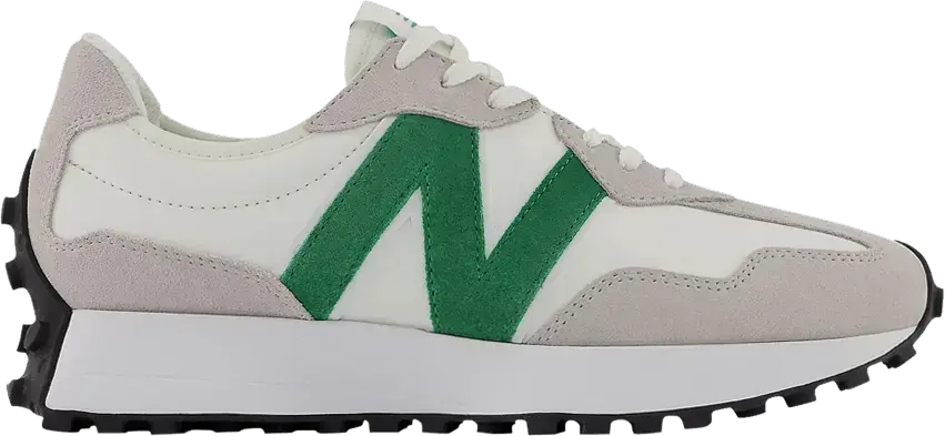  New Balance 327 White Green (Women&#039;s)