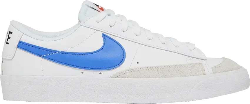  Nike Blazer Low &#039;77 GS &#039;White Chlorophyll Medium Blue&#039;