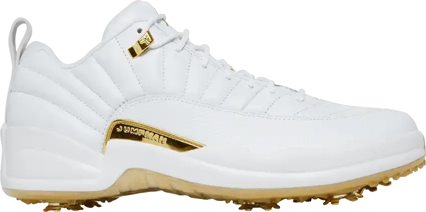  Jordan 12 Golf Metallic Gold