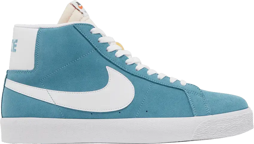  Nike SB Zoom Blazer Mid Cerulean Blue