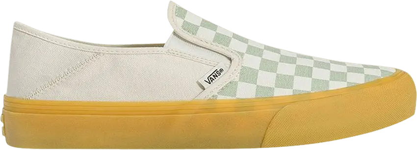  Vans Slip-On SF &#039;Checkerboard - Dusky Green Gum&#039;