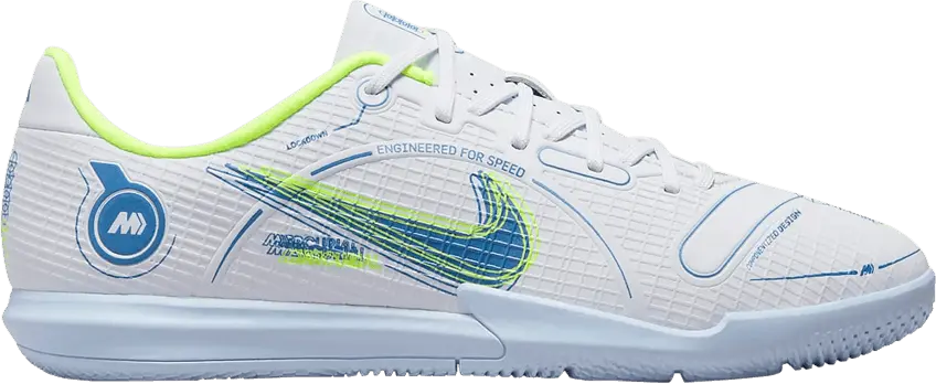 Nike Mercurial Vapor 14 Academy IC GS &#039;Grey Light Marine&#039;