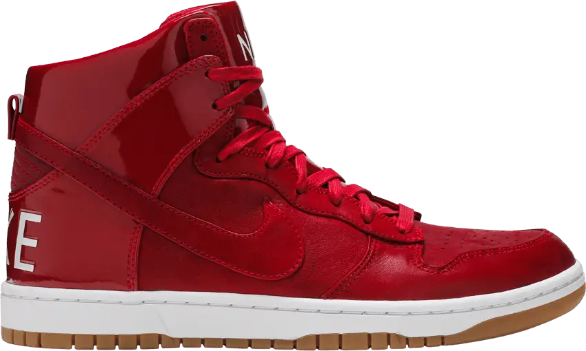  Nike Dunk High Lux Gym Red