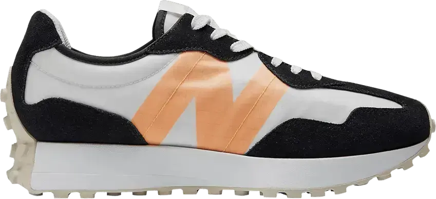  New Balance 327 White Vibrant Apricot