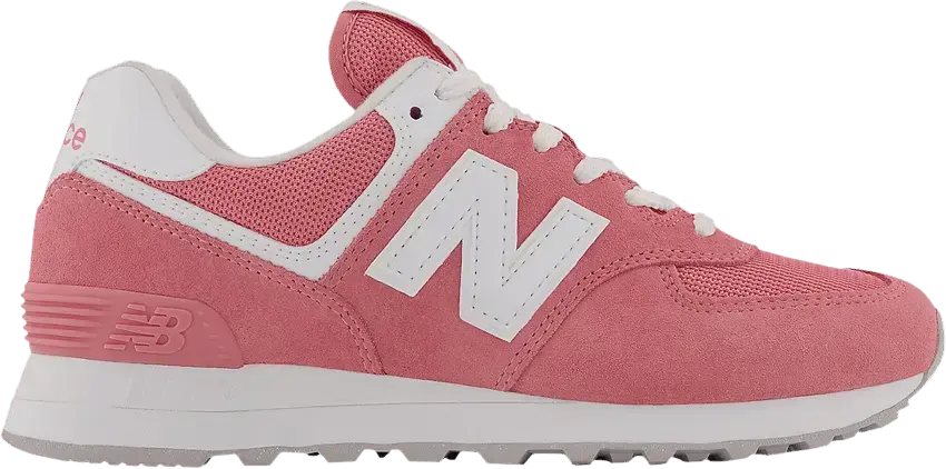  New Balance 574v2 Natural Pink White (Women&#039;s)