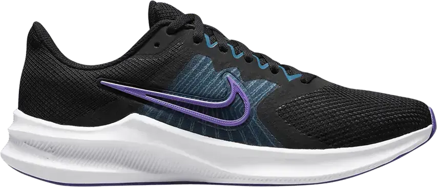  Nike Wmns Downshifter 11 &#039;Black Dark Iris&#039;
