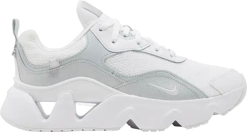  Nike RYZ 365 2 White Metallic Platinum (Women&#039;s)