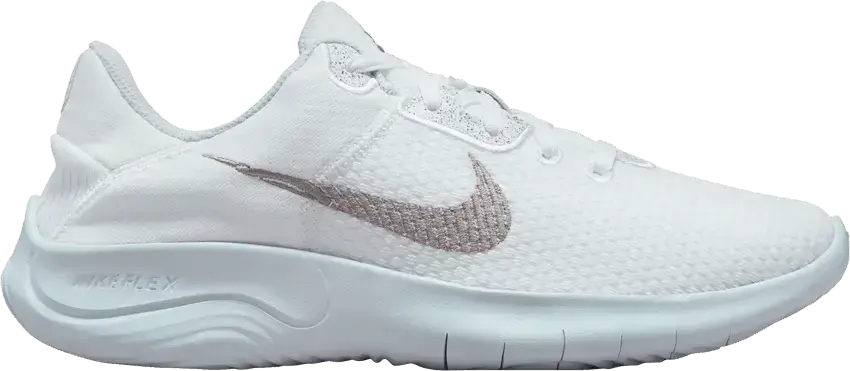  Nike Wmns Flex Experience Run 11 Next Nature &#039;White Metallic Silver&#039;