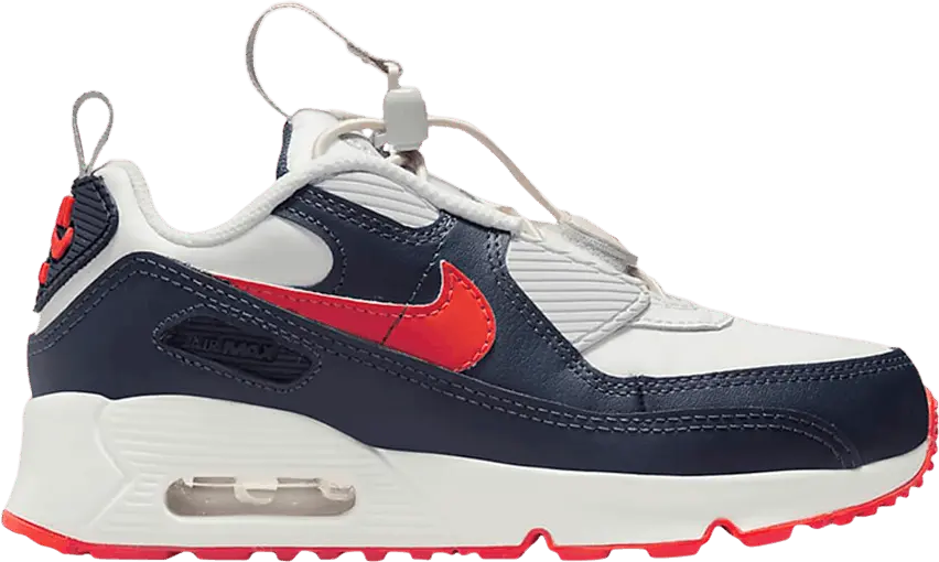  Nike Air Max 90 Toggle PS &#039;White Midnight Navy&#039;