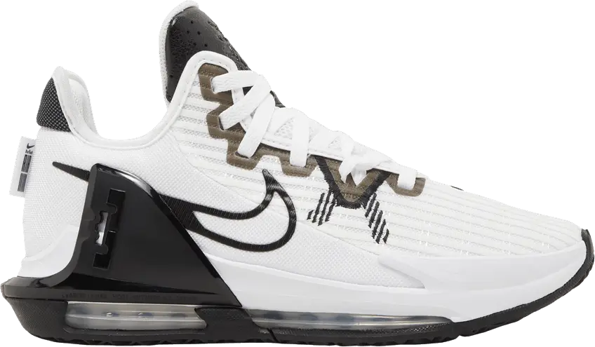 Nike LeBron Witness 6 TB &#039;White Black&#039;