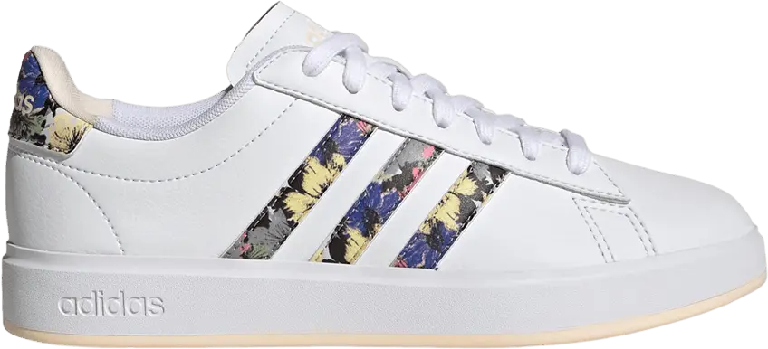  Adidas Wmns Grand Court 2.0 &#039;White Floral&#039;