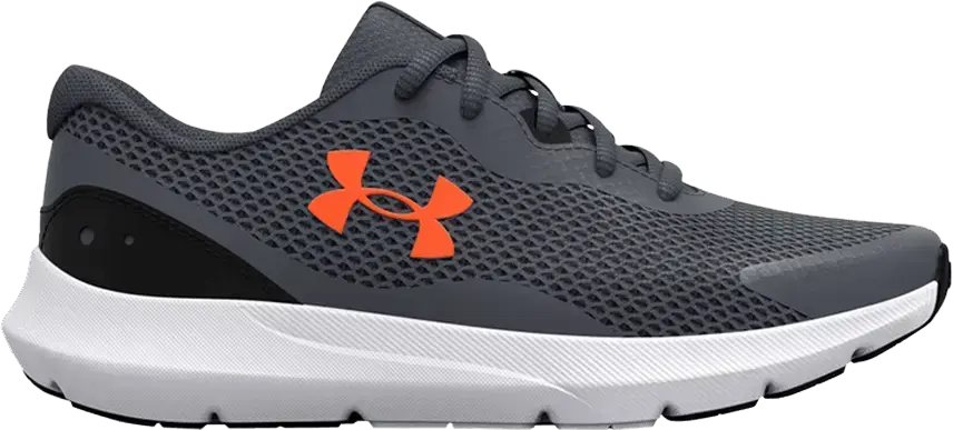  Under Armour Surge 3 GS &#039;Pitch Grey White&#039;