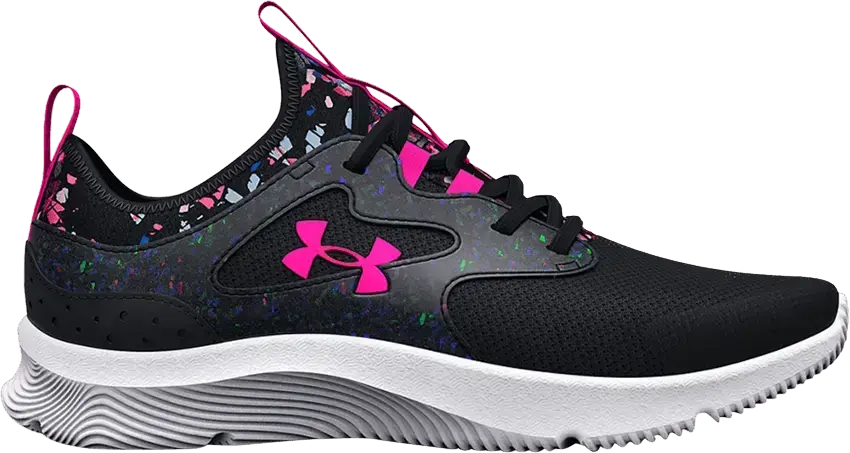 Under Armour Infinity 2.0 AL Printed PS &#039;Black Pink Punk&#039;