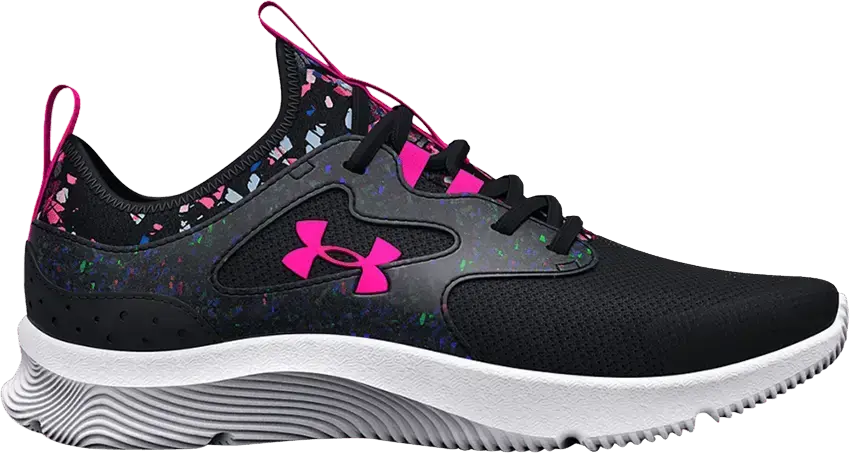  Under Armour Infinity 2.0 AL Printed PS &#039;Black Pink Punk&#039;