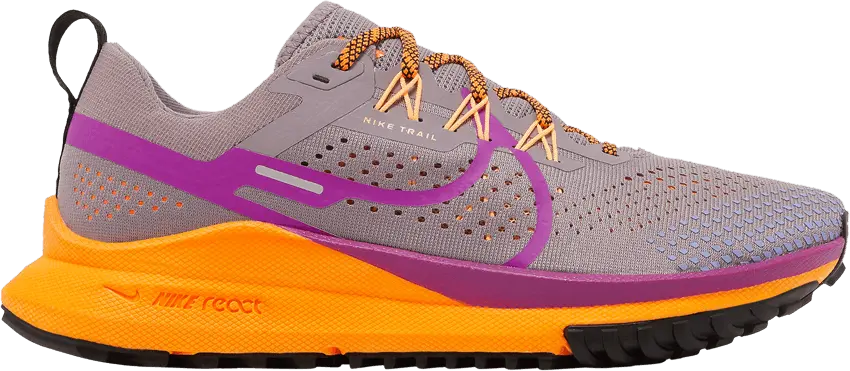  Nike Wmns React Pegasus Trail 4 &#039;Purple Smoke Total Orange&#039;