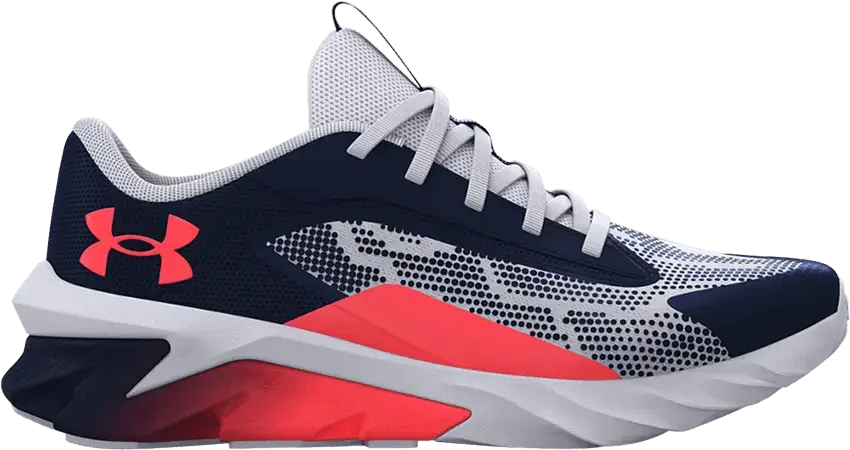 Under Armour Scramjet 4 PS &#039;Midnight Navy Mod Grey&#039;