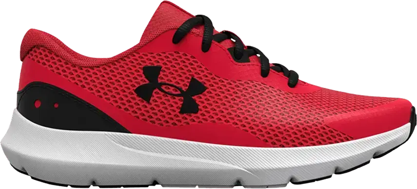  Under Armour Surge 3 GS &#039;Red White&#039;