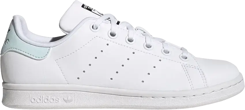  Adidas Stan Smith Big Kid &#039;White Almost Blue&#039;