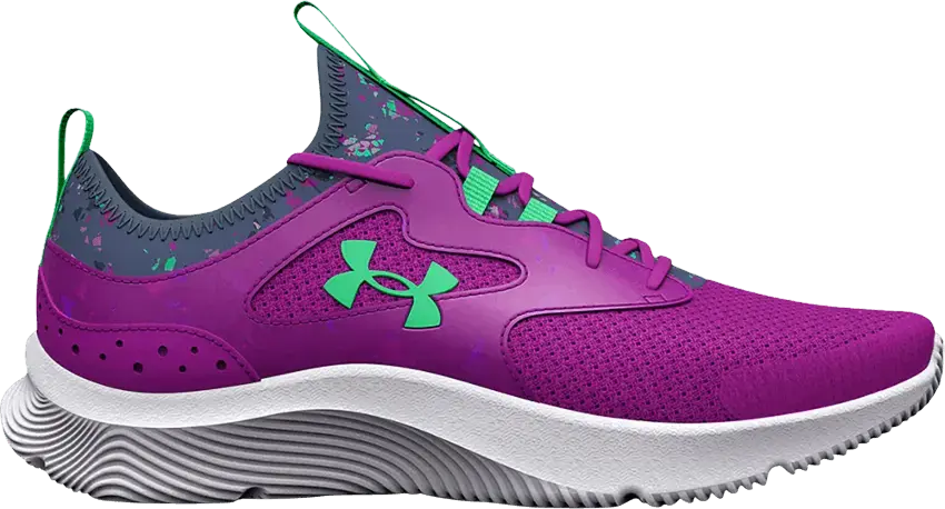 Under Armour Infinity 2.0 Printed GS &#039;Strobe Aurora Purple&#039;