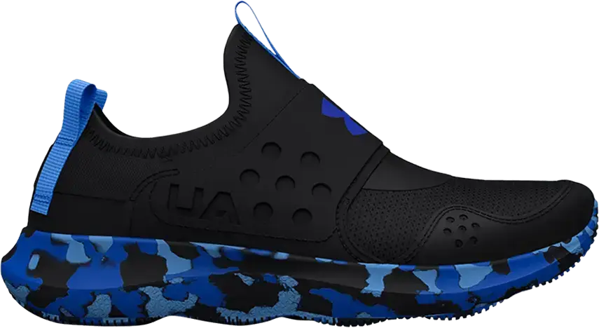  Under Armour Runplay PS &#039;Black Carolina Blue Camo&#039;