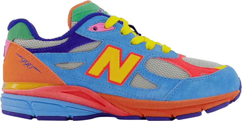  New Balance 990v3 Little Kid &#039;Wild Style&#039;