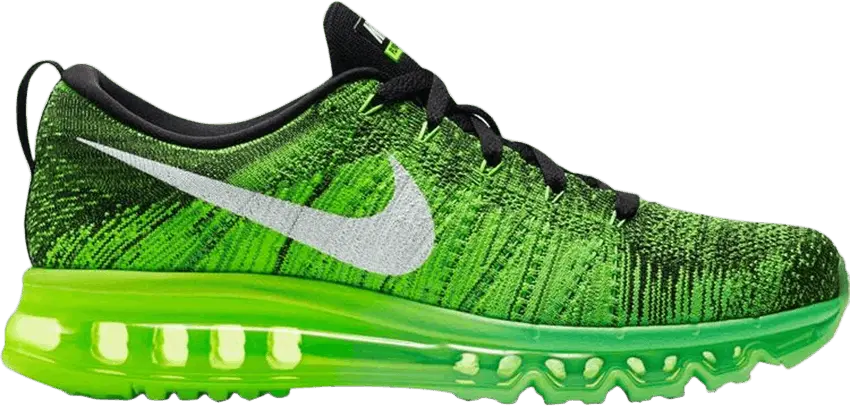  Nike Flyknit Max Voltage Green