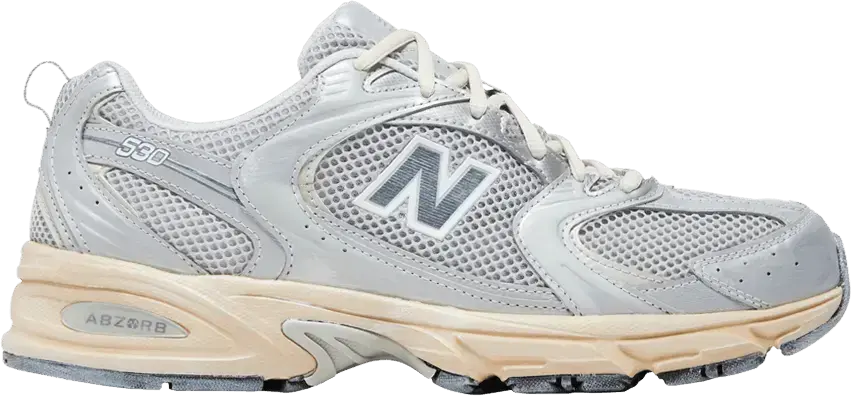  New Balance 530 Silver Metallic Moonbeam