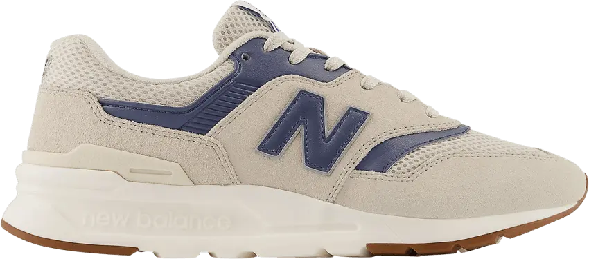  New Balance 997H Ecru Dark Blue