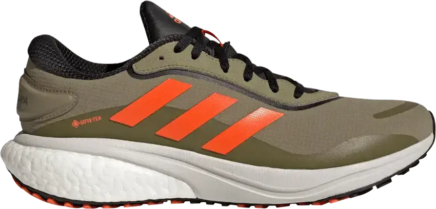  Adidas Supernova GORE-TEX &#039;Orbit Green Impact Orange&#039;