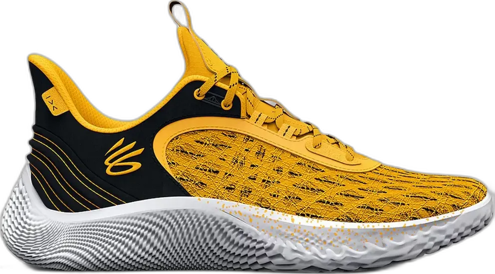  Under Armour Curry Flow 9 TB Steeltown Gold White