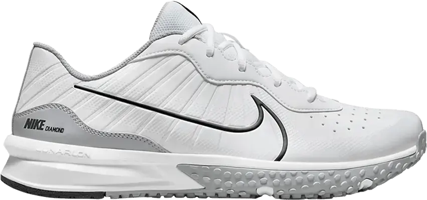  Nike Alpha Huarache Varsity 4 TF &#039;White Wolf Grey&#039;
