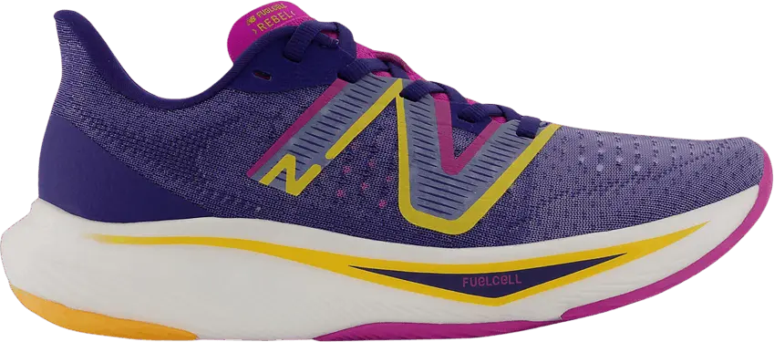  New Balance Wmns FuelCell Rebel v3 &#039;Blue Magenta Pop&#039;