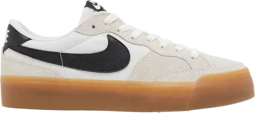  Nike SB Zoom Pogo Plus White Black Gum (Women&#039;s)