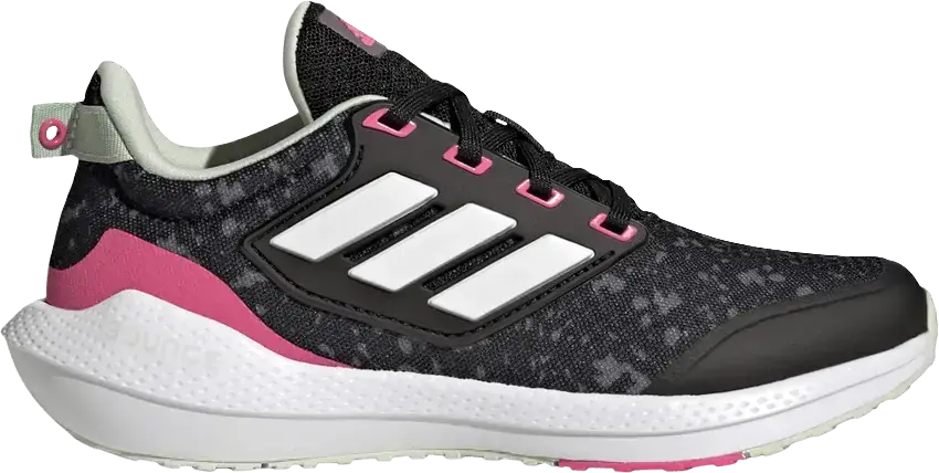  Adidas EQ21 Run 2.0 Bounce J &#039;Black Pulse Magenta&#039;