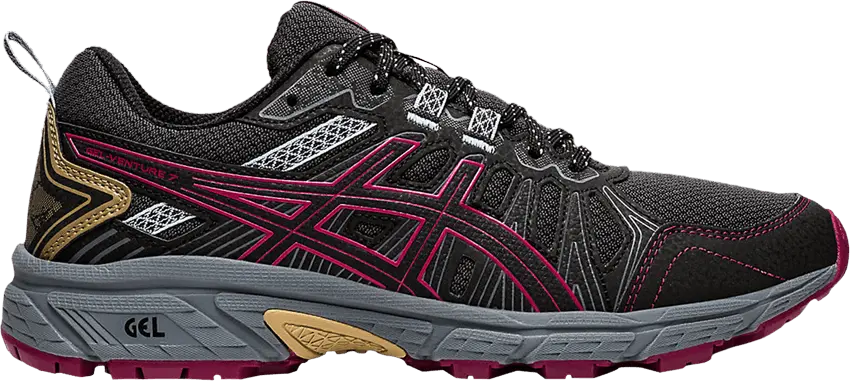  Asics Wmns Gel Venture 7 &#039;Graphite Grey Dried Berry&#039;