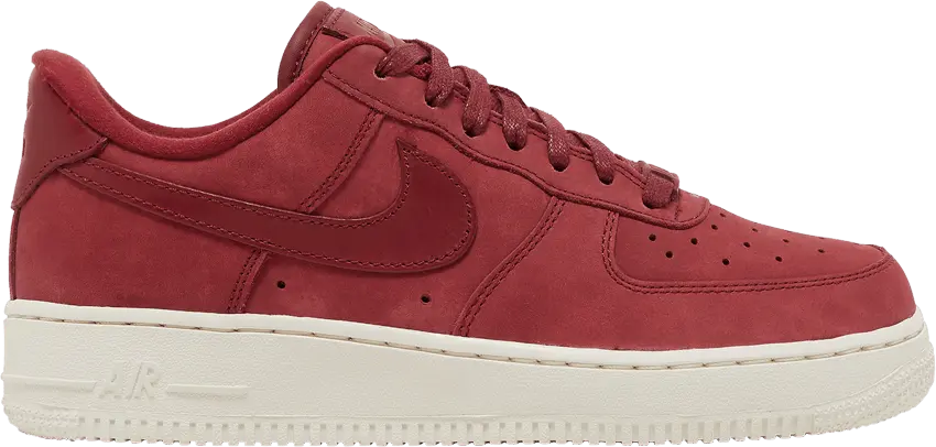  Nike Air Force 1 Low &#039;07 PRM Team Red Sail (Women&#039;s)