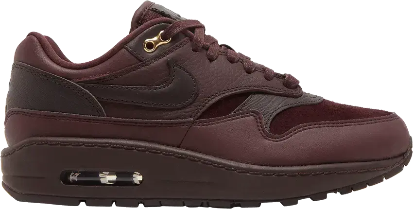  Nike Air Max 1 Burgundy Crush (Women&#039;s)