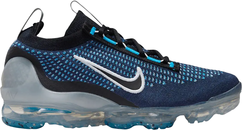  Nike Air VaporMax 2021 FK Midnight Navy Photo Blue (GS)