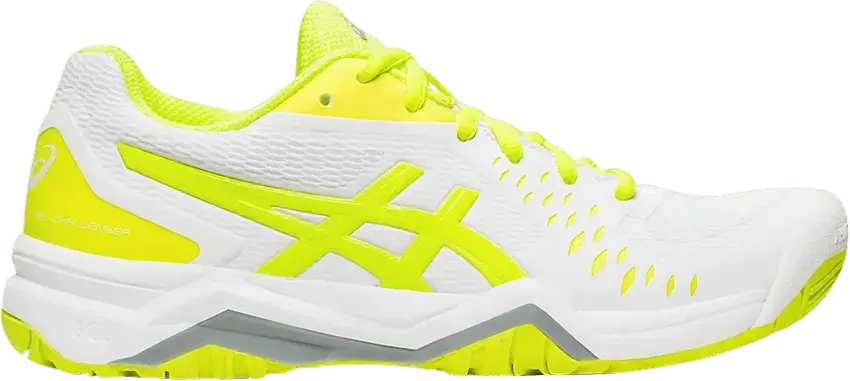  Asics Wmns Gel Challenger 12 &#039;White Safety Yellow&#039;