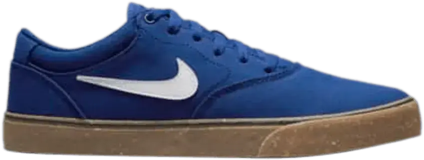  Nike Chron 2 Canvas SB &#039;Deep Royal Blue Gum Light Brown&#039;